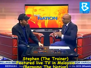 Stephen Yong invited on Bernama The Nation for a one hour a special feature