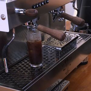 Ice Americano Recipe for Cafe Menu, menu recipe template for cafe