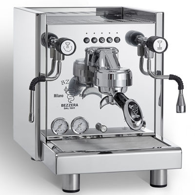 Bezzera BZ16 1 Group Coffee Machine for professional home use, or small cafe, full stainless steel body