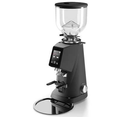 Fiorenzato F4EVO Coffee Bean Grinder for cafe , black color , front view